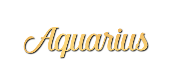 aquarius Logo Font